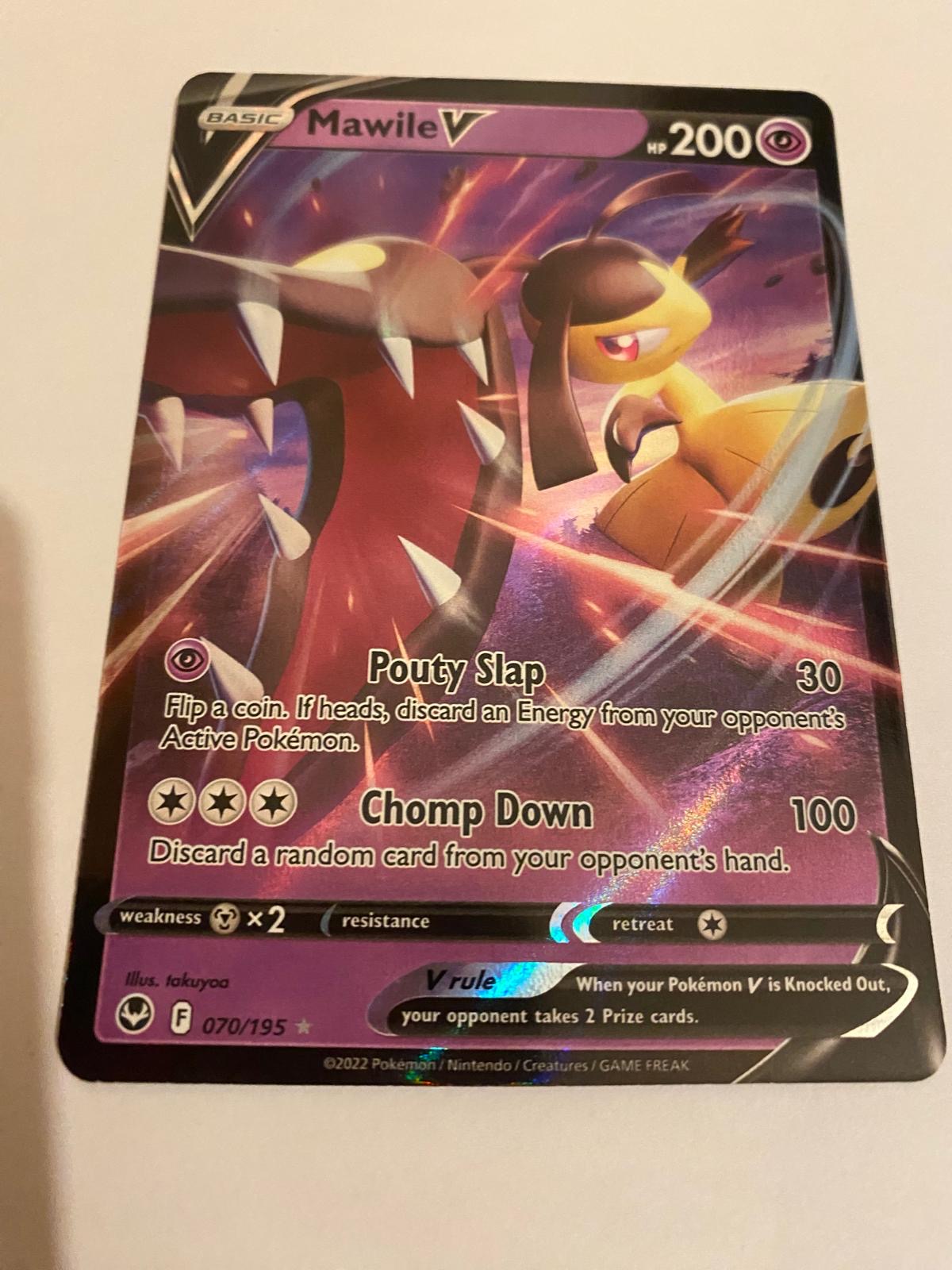 Mawile V Pokemon card