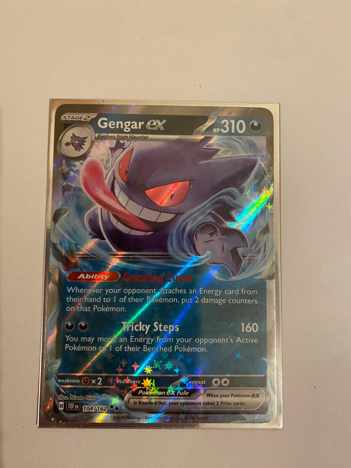 Gengar EX Pokemon Card