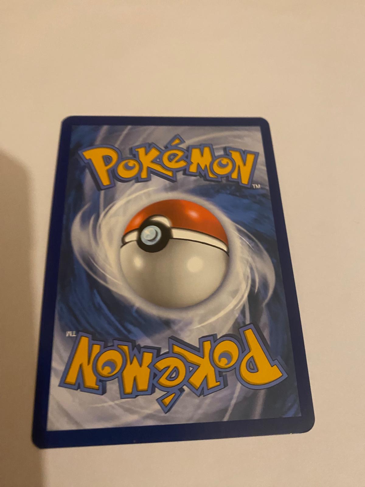 Back Pokemon card