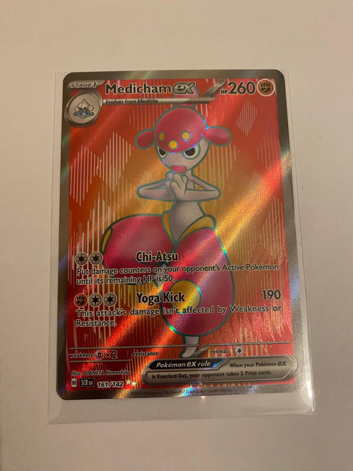 Medicham Ex Pokemon Card