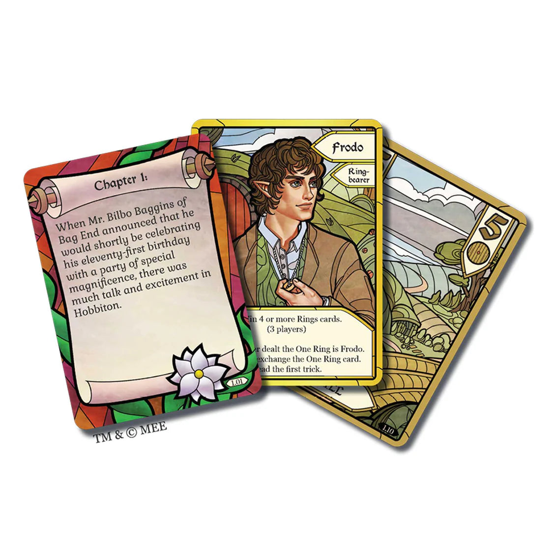 Lord of the rings trick-taking game