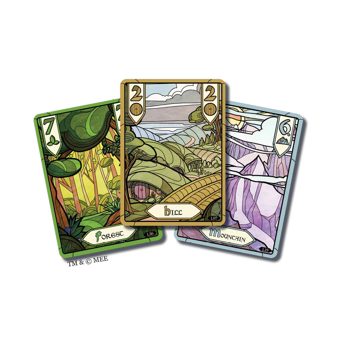 Lord of the rings trick-taking game