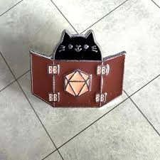 Meowster D & D Pin