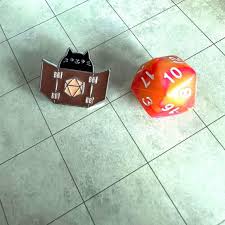 Meowster D & D Pin