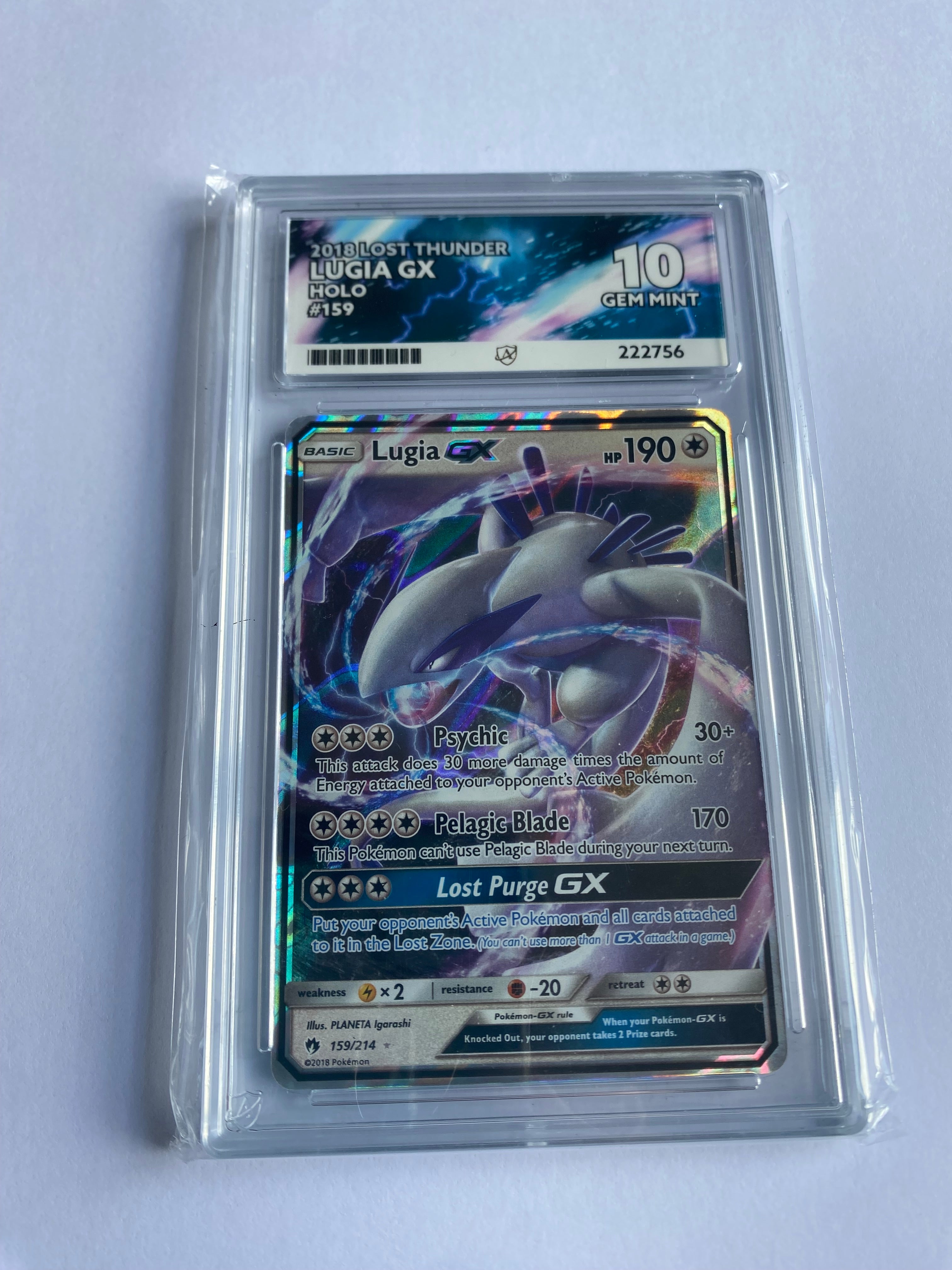 Lugia GX Ace 10