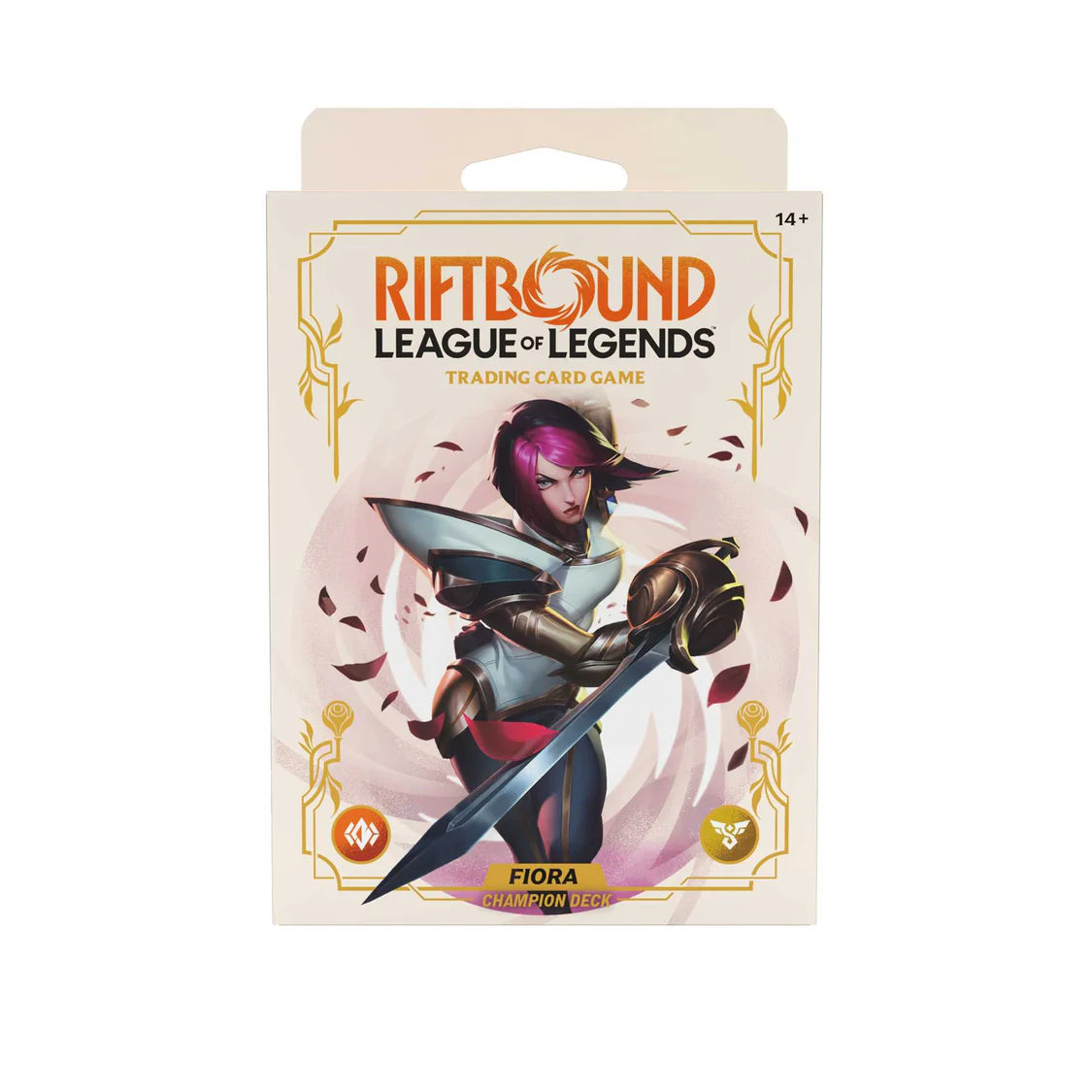 Riftbound: League of Legends Trading Card Game - Spiritforged Champion Deck - Fiora