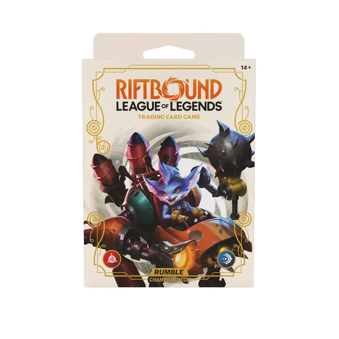 Riftbound: League of Legends Trading Card Game - Spiritforged Champion Deck - Rumble