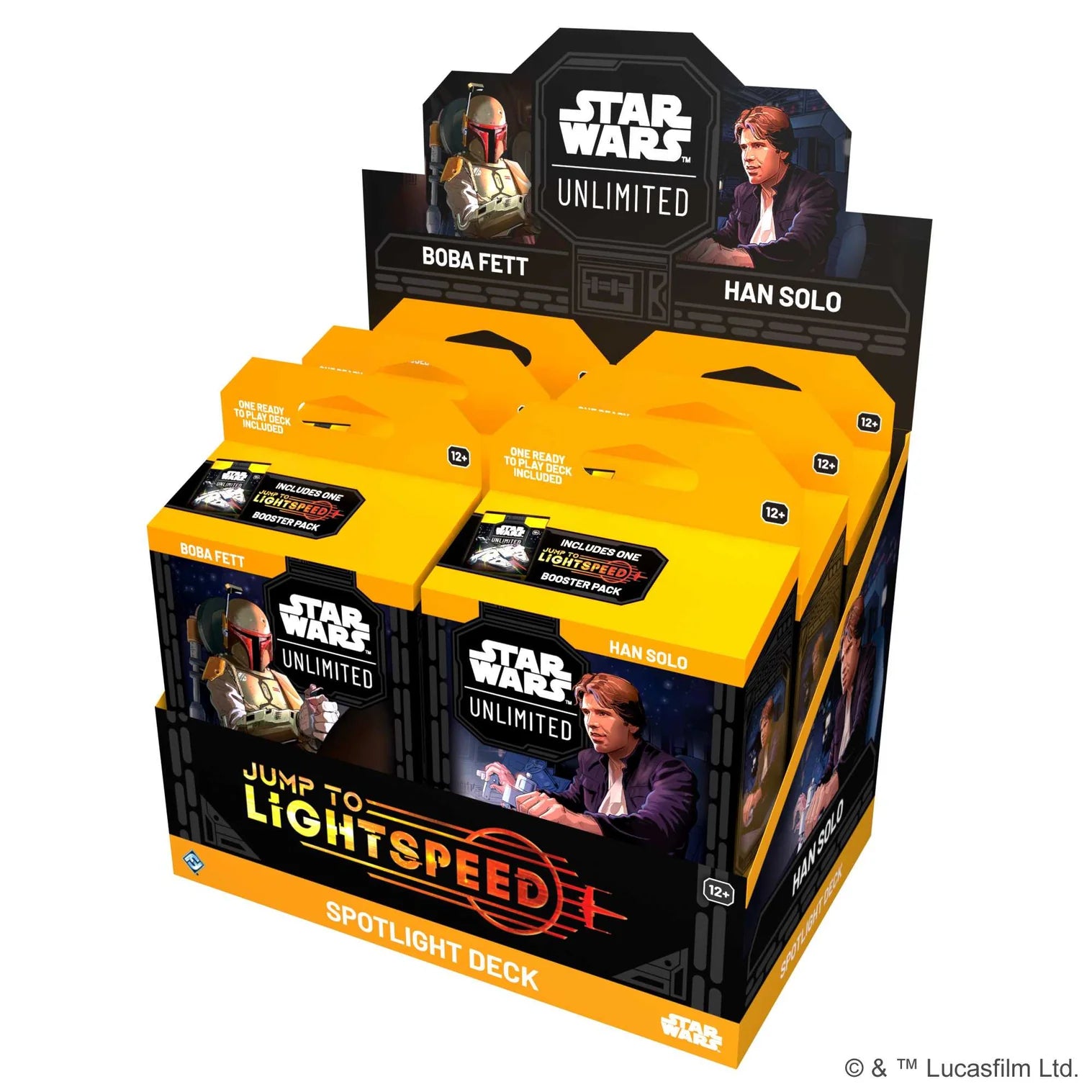 Star Wars: Unlimited Spotlight Deck Boba Fett - Jump to Lightspeed - Set 4
