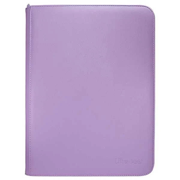 Vivid 9-Pocket Zippered PRO-Binder - Purple