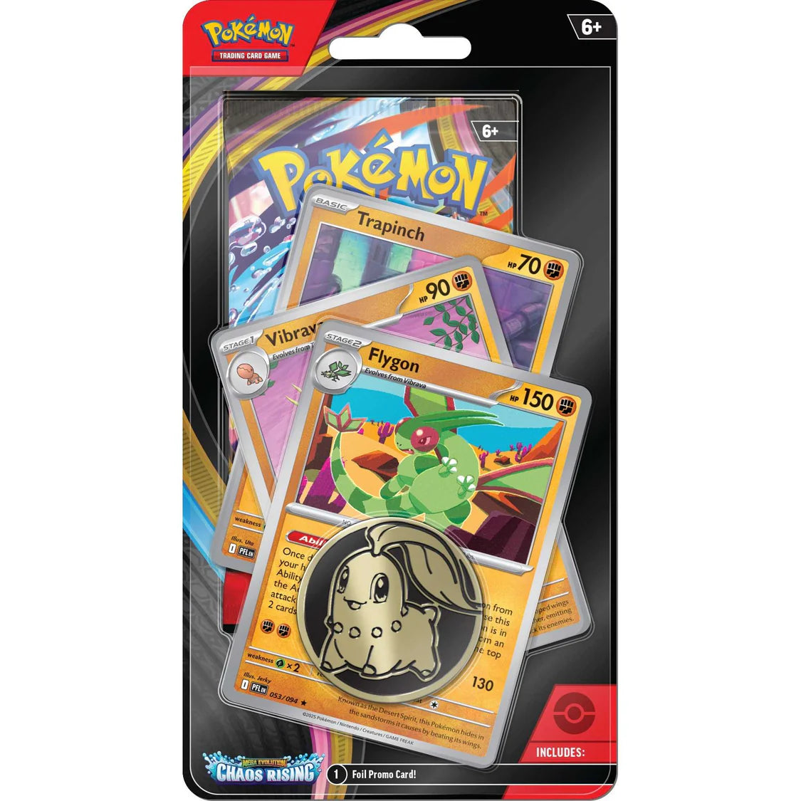 Pokémon TCG: Mega Evolution Chaos Rising - Premium Checklane Flygon
