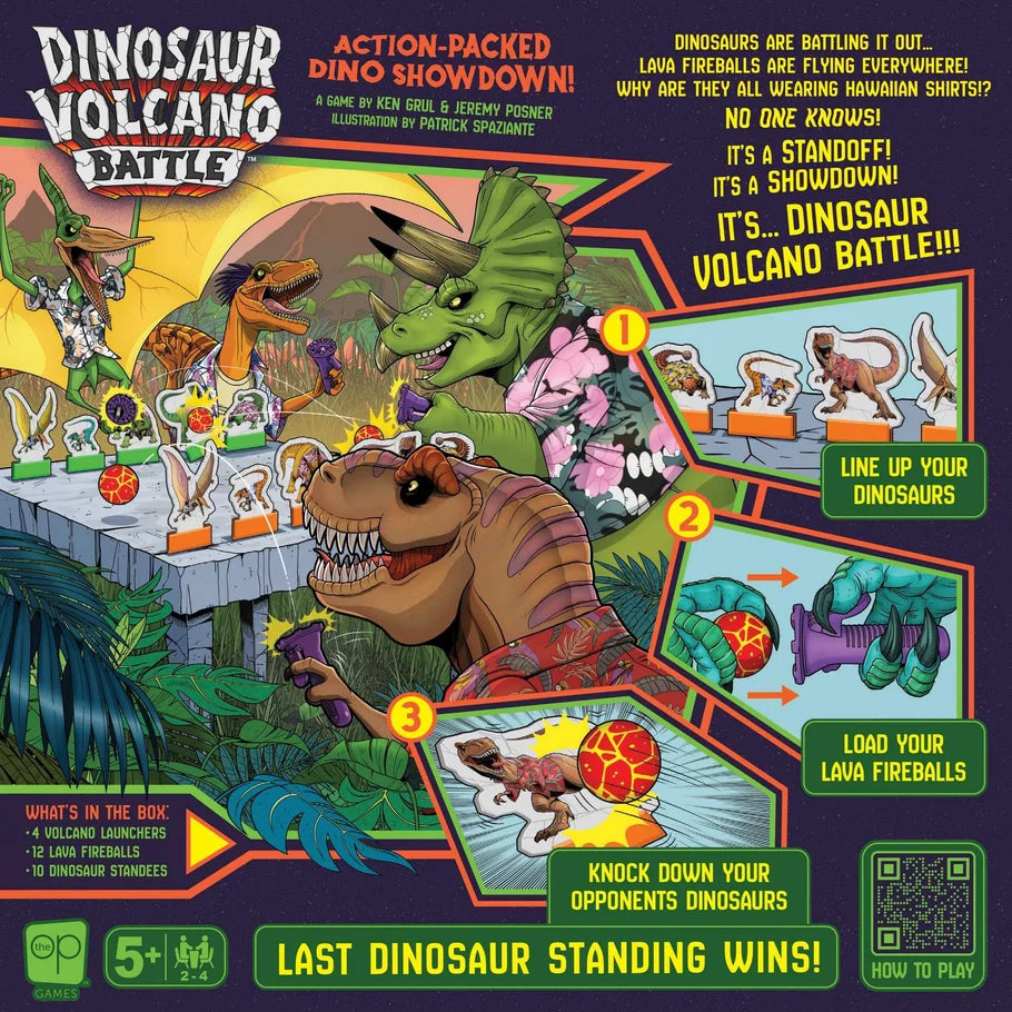 Dinosaur Volcano Battle