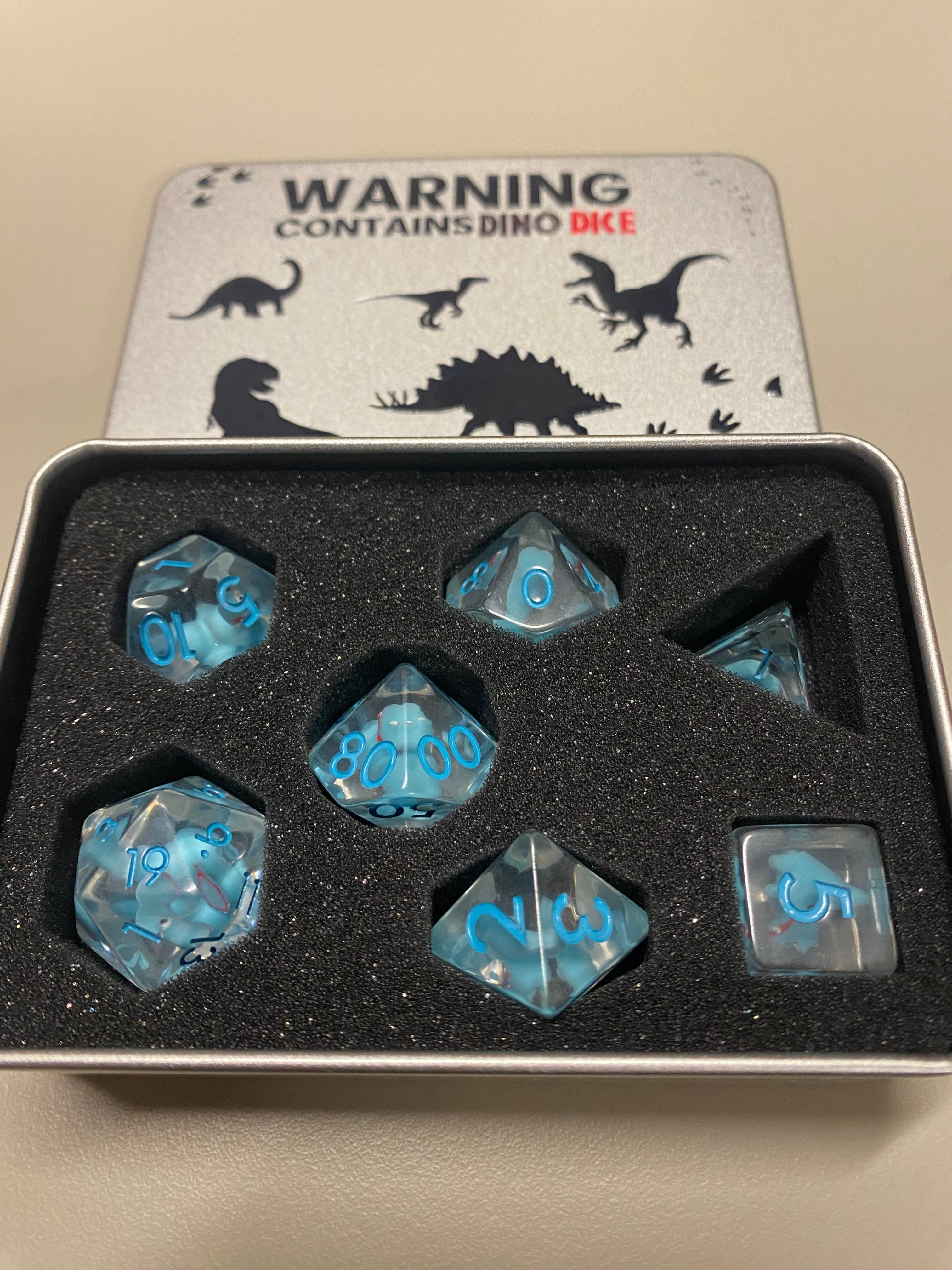 Dinosaur dice