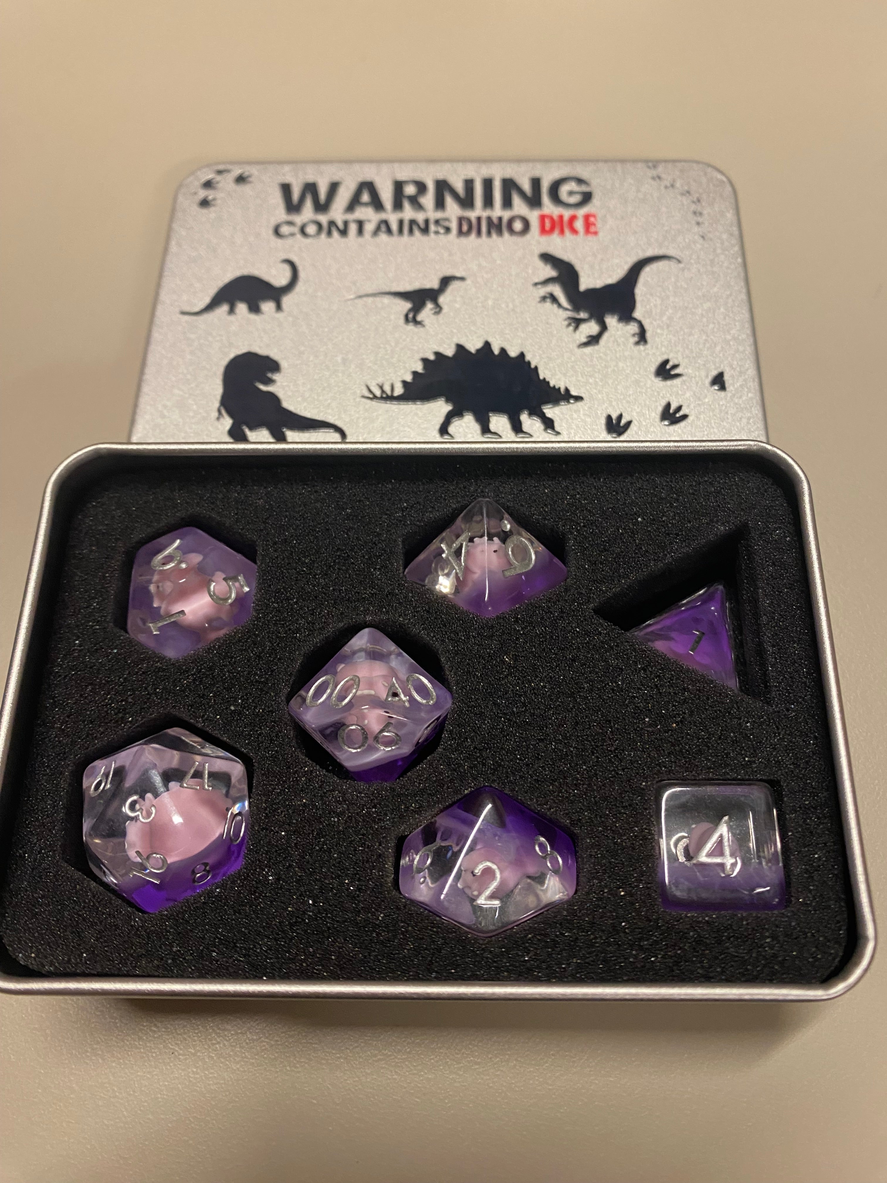 Dinosaur dice
