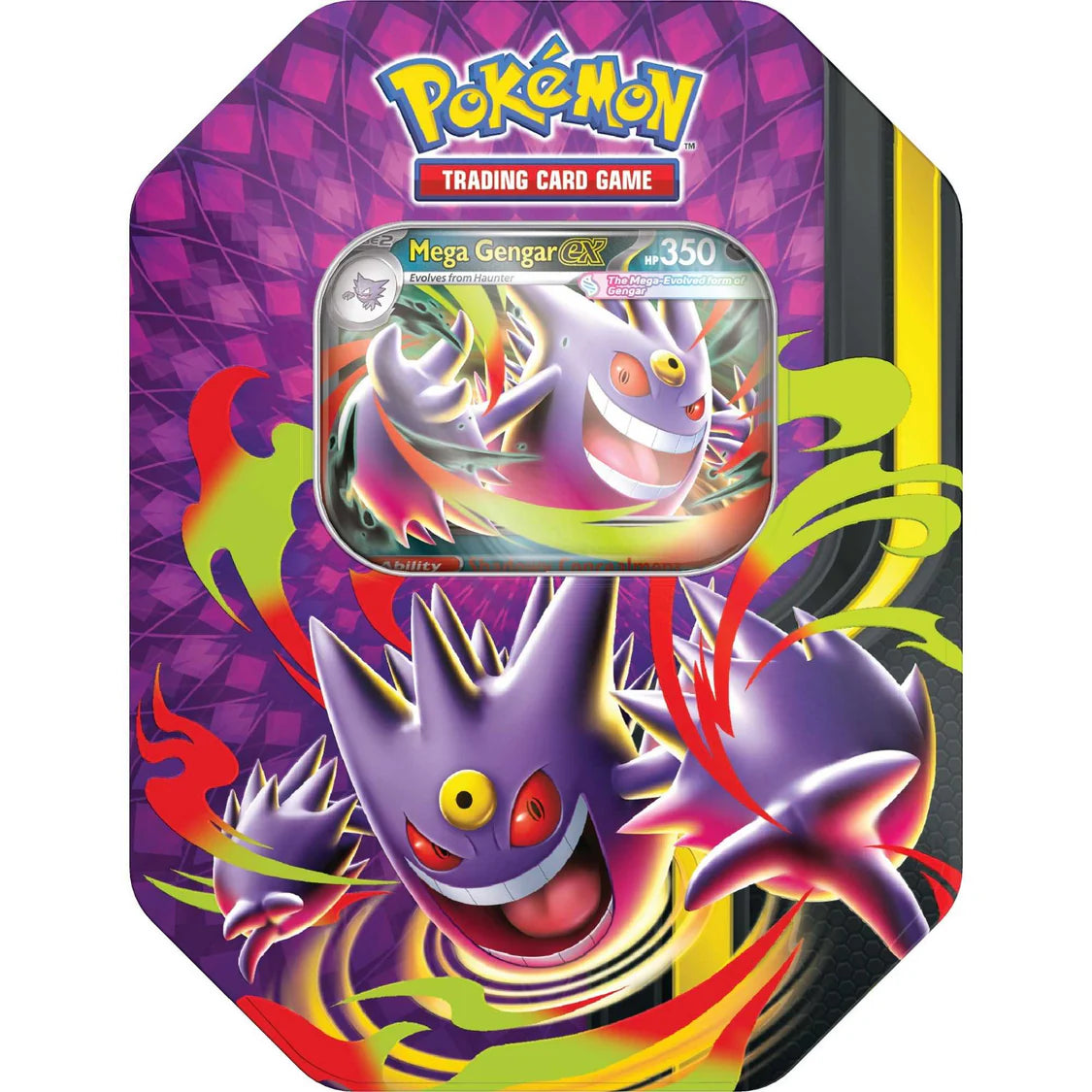 Pokémon TCG: Mega Moonlit Tin - Mega Gengar ex