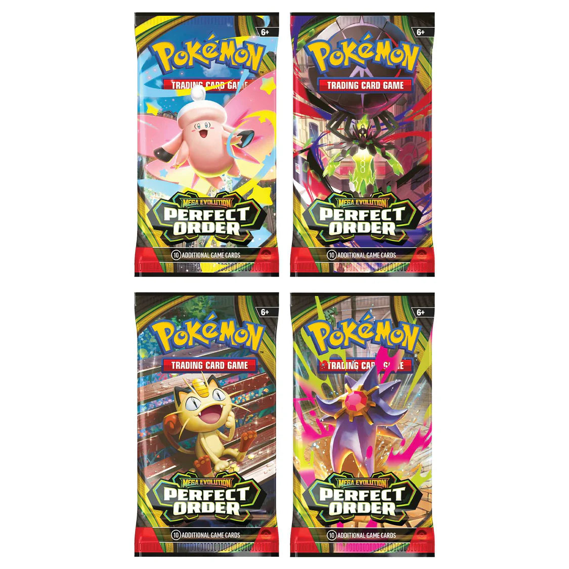 Pokémon TCG: Mega Evolution Perfect Order- Single Booster Pack