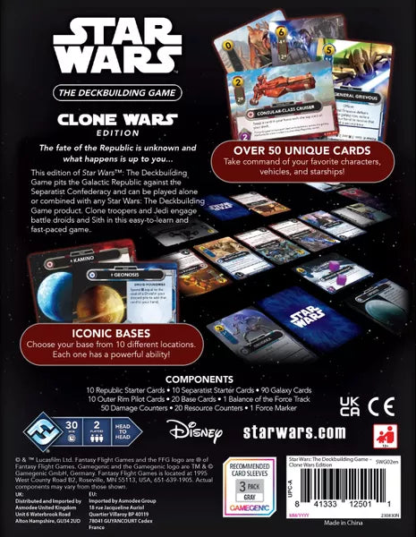 Star Wars: The Deckbuilding Game - The Clone Wars